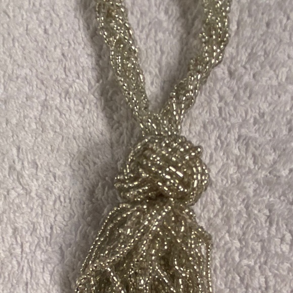 Set of 2 Beaded tassel Napkin Rings - Picture 2 of 4